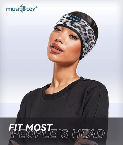 Sleep Headphones Bluetooth 5.2 Headband, Wireless Music Sleeping Eye Mask Earbuds Earphones for Sports Workout Running Travel Yoga Office Cool Gadgets Unique for Mom Women
