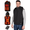 Heated Vest for Men and Women'S with 10000Mah Battery Pack, Lightweight Men'S Heated Vest with Hood Suitable for Winter Outdoor
